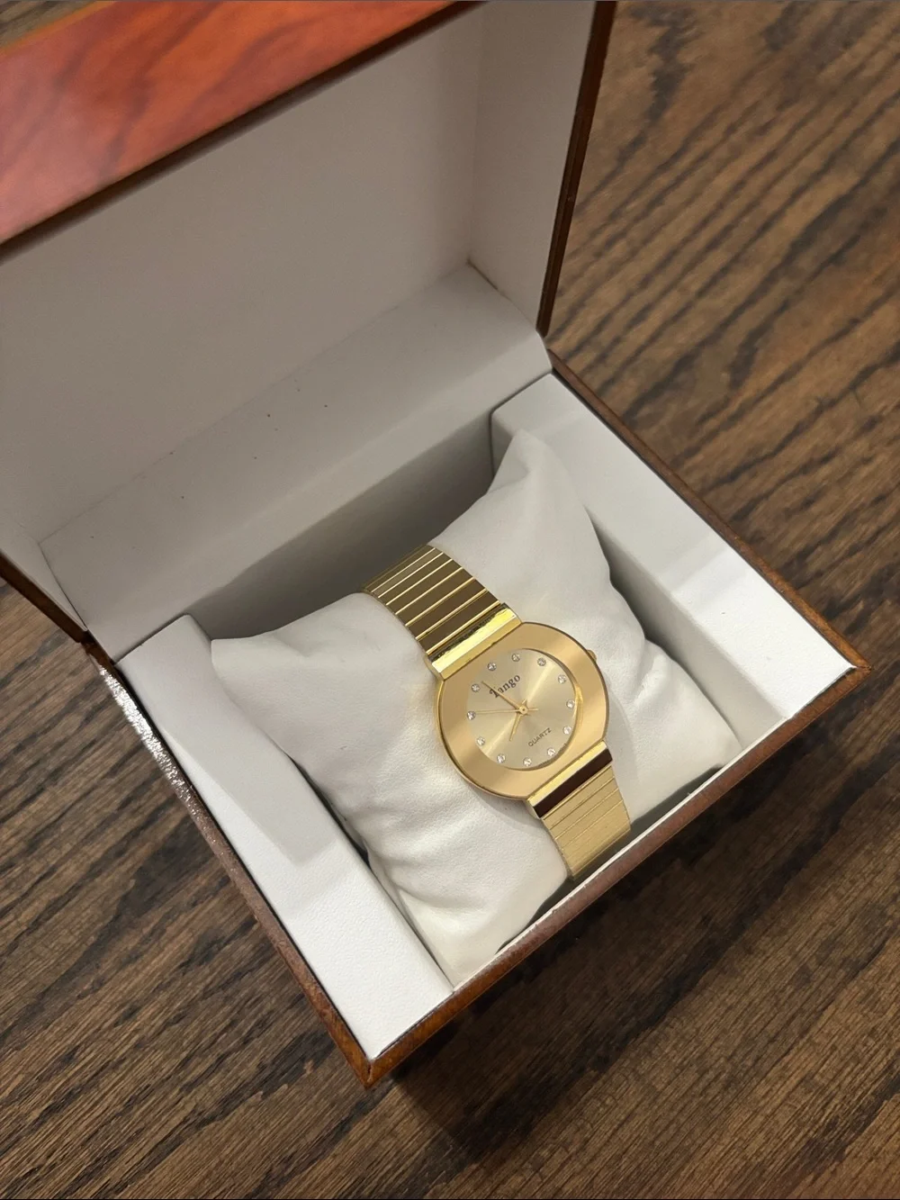 Gold Tone Tango Women's Watch